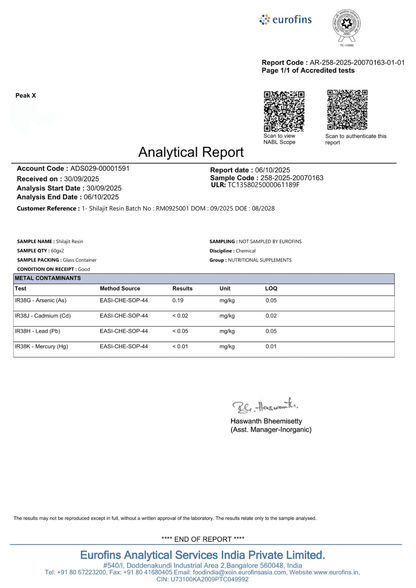 eurofins-шиладжит-изследване-peakx-истински