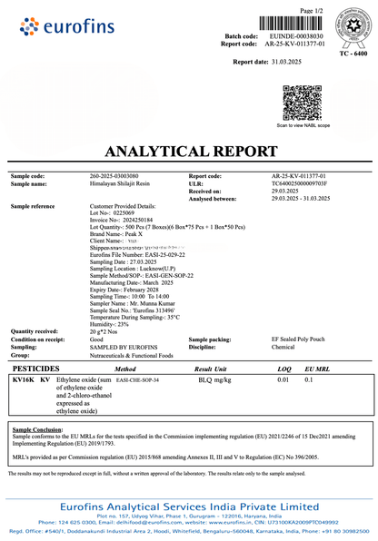 шилажит истински от хималай и непал
